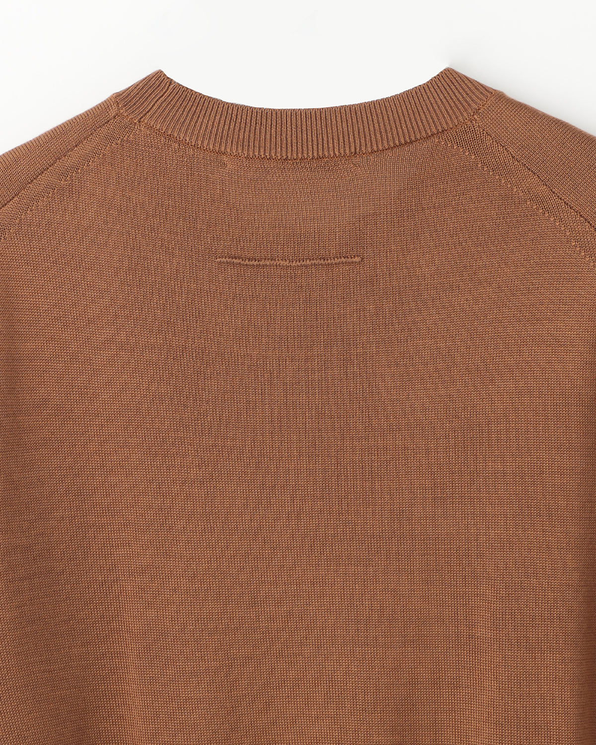 12G天竺 シルク クルーネック　SL10S-1095