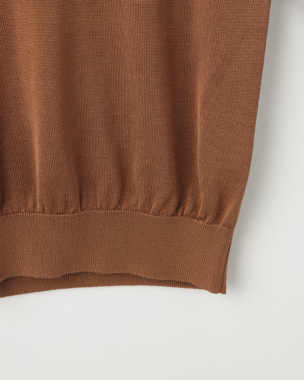 12G天竺 シルク クルーネック　SL10S-1095