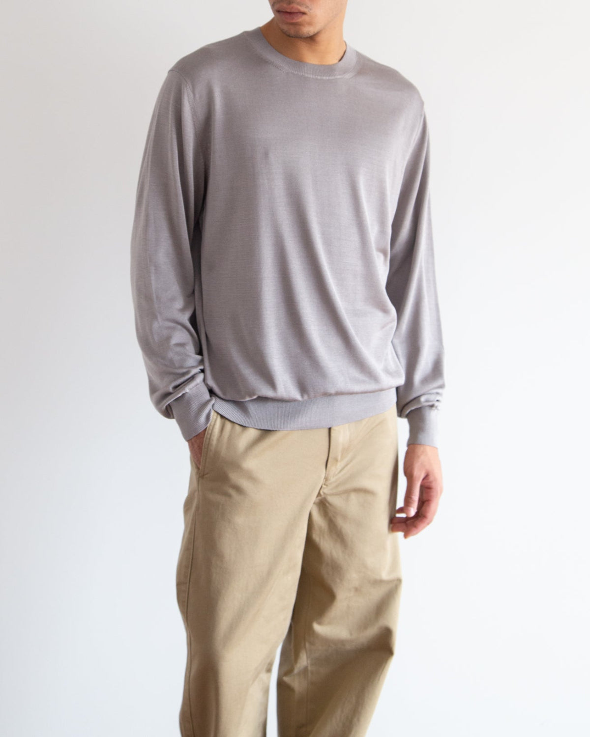 グレー　H178cm　着用サイズ：5