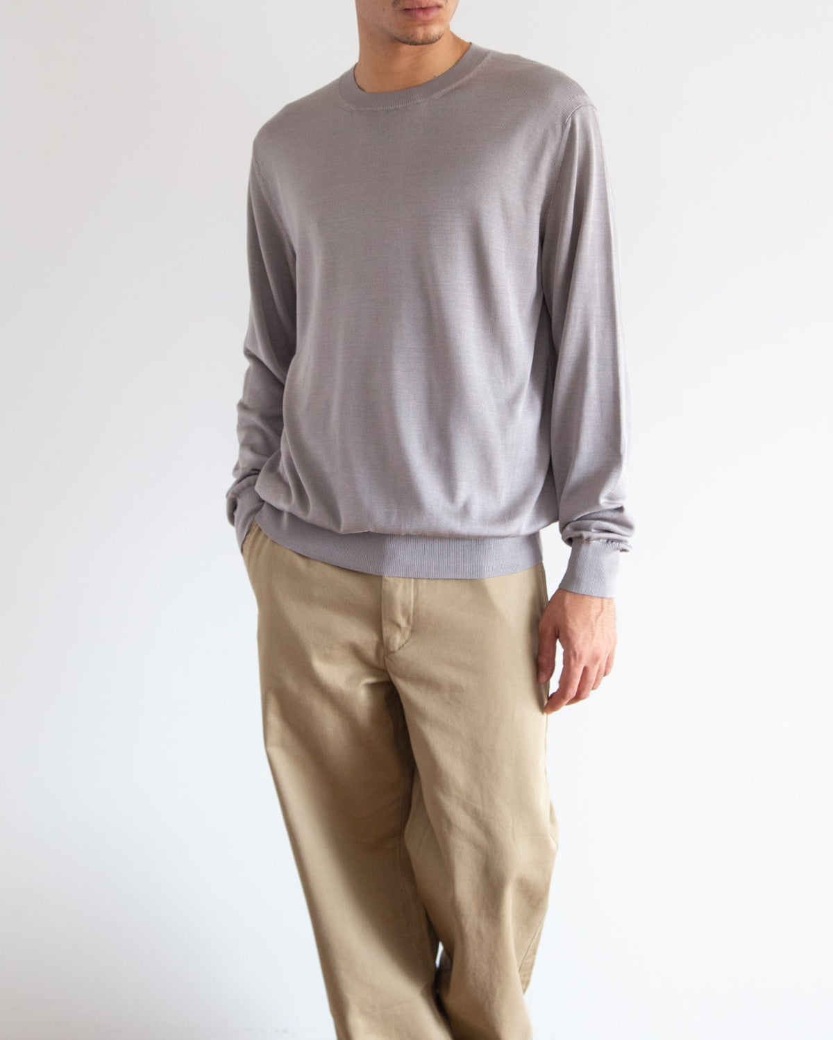 グレー　H178cm　着用サイズ：5