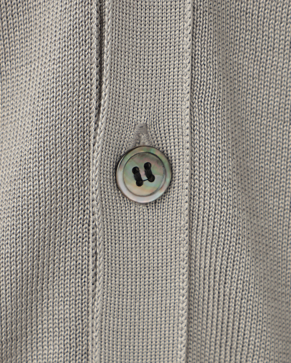 12G天竺 シルク Vネックカーディガン　SL10S-1097