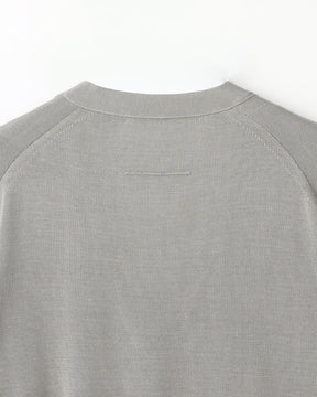 12G天竺 シルク Vネックカーディガン　SL10S-1097