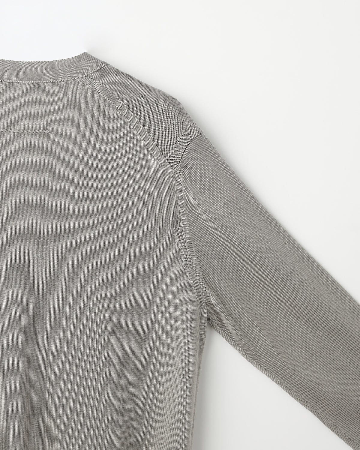 12G天竺 シルク Vネックカーディガン　SL10S-1097