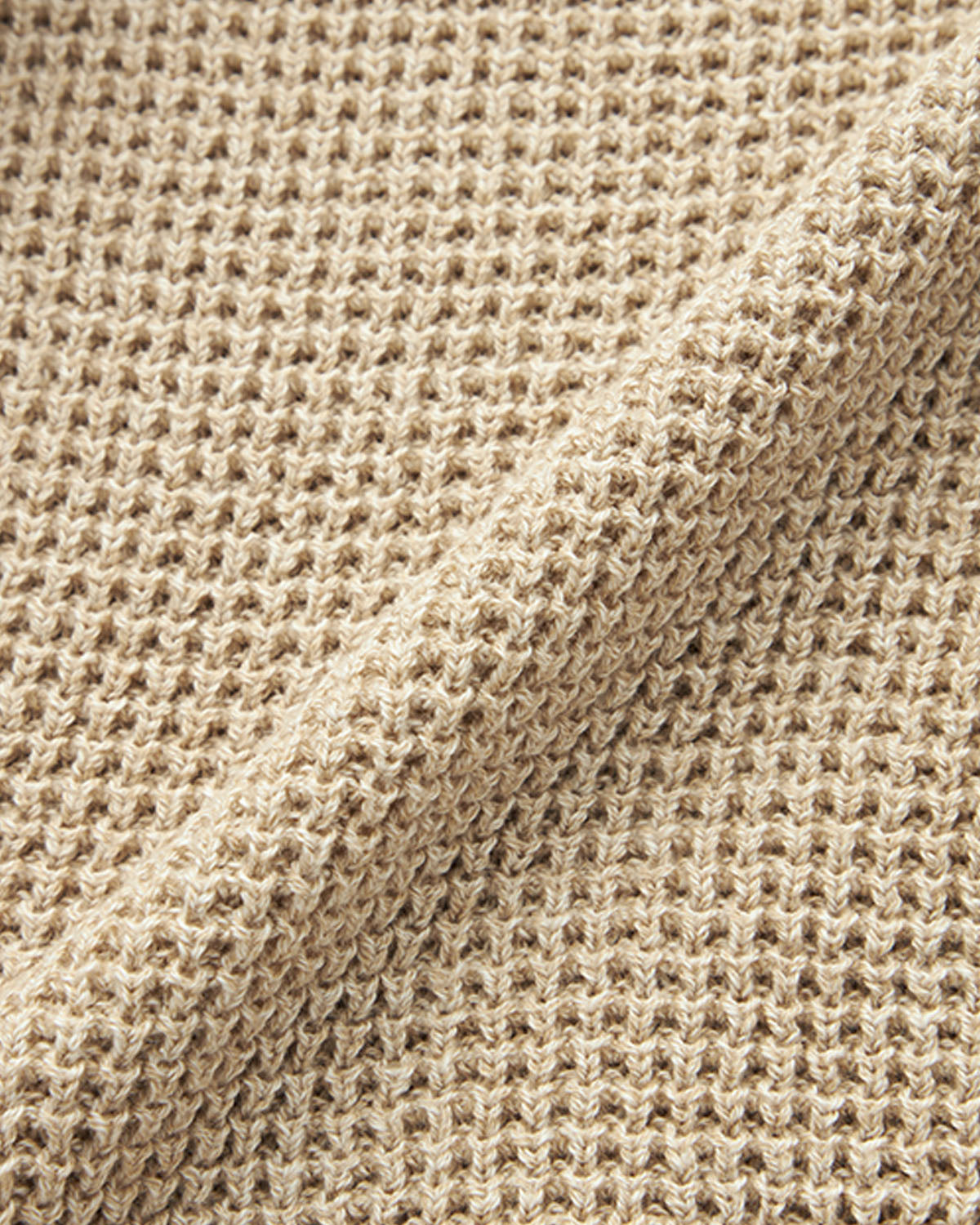 7G変形片畦編み コットン ジップアップブルゾン　SL10S-1099