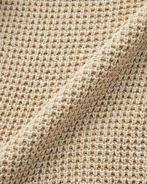 7G変形片畦編み コットン ジップアップブルゾン　SL10S-1099