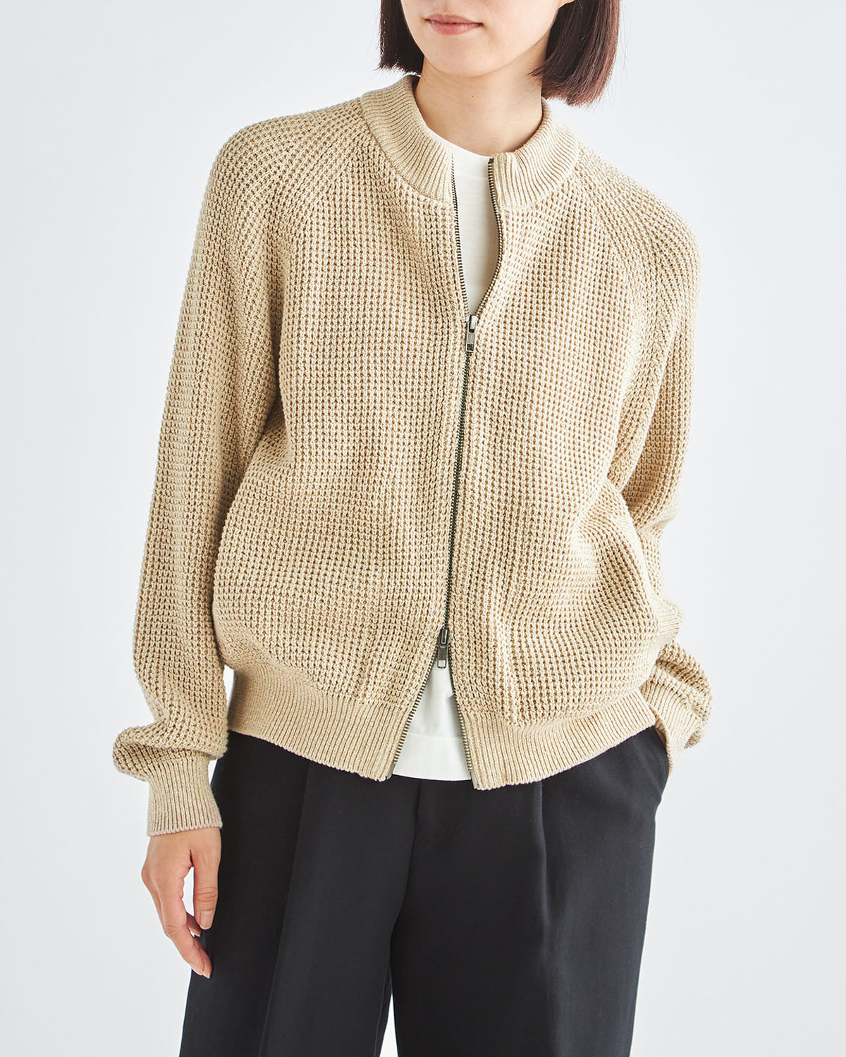 ベージュ　H166cm　着用サイズ：2