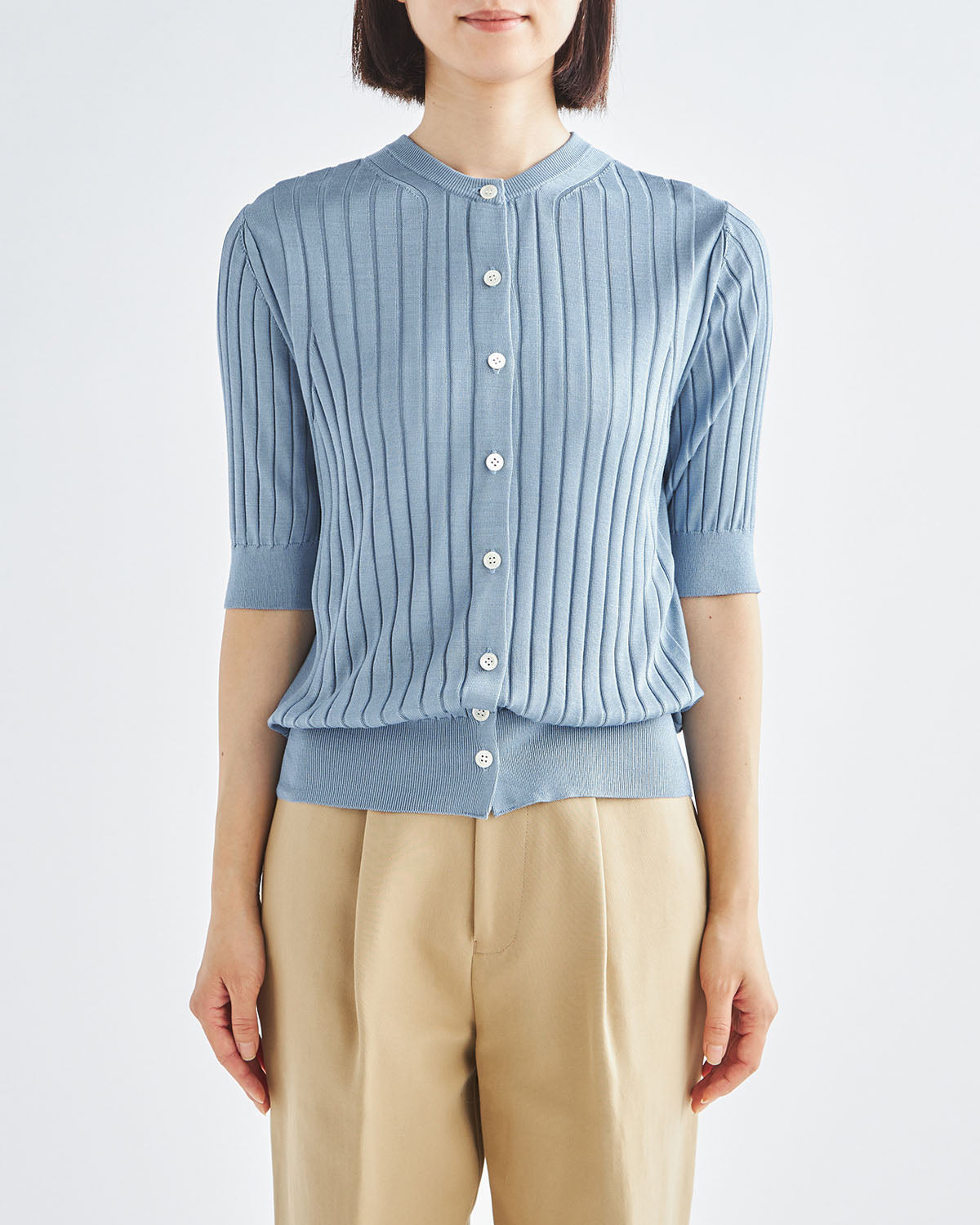 ライトブルー　H166cm　着用サイズ：2