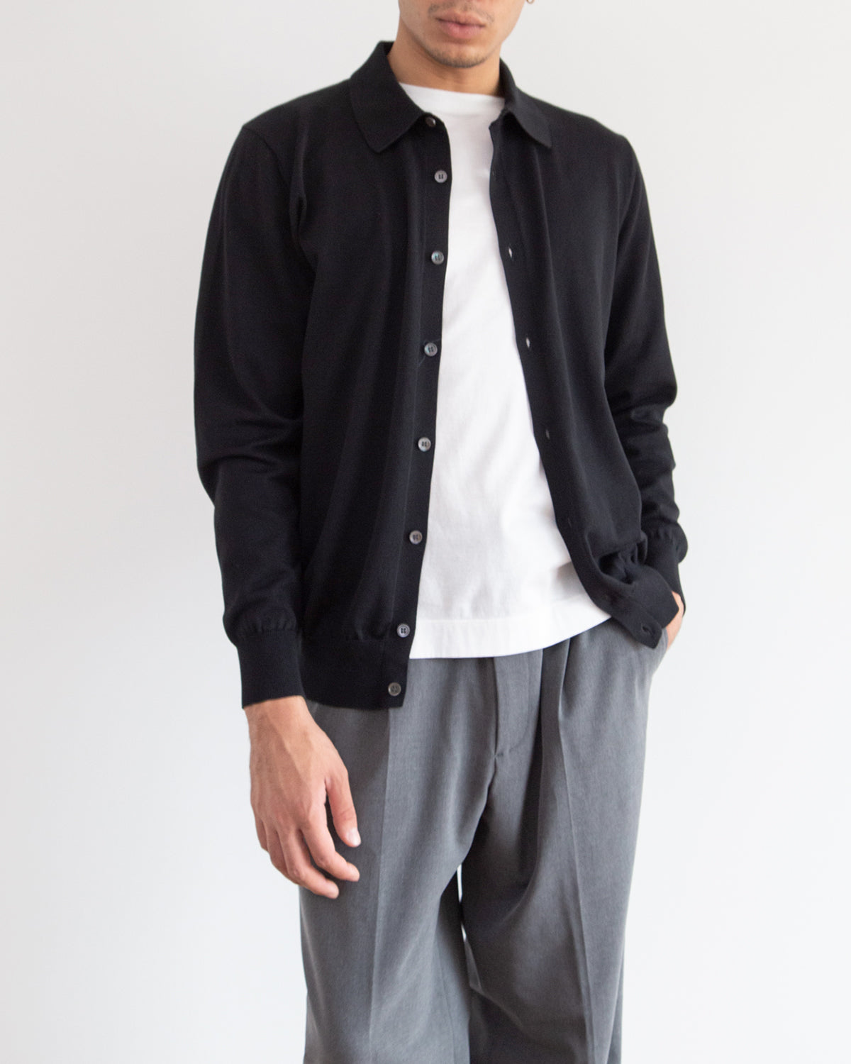 ブラック　H178cm　着用サイズ：5