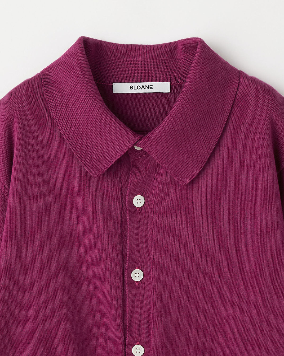 14G天竺 コットン 襟付きカーディガン　SL10S-1110