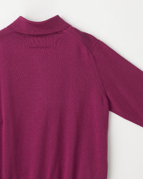 14G天竺 コットン 襟付きカーディガン　SL10S-1110