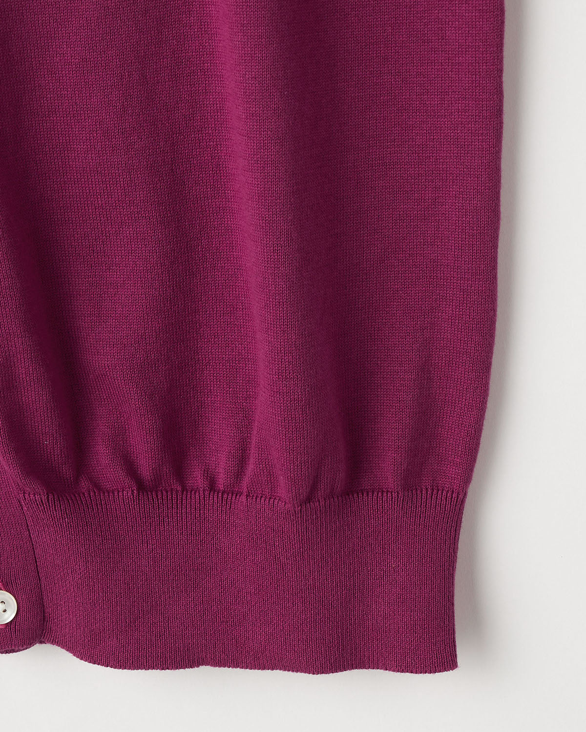 14G天竺 コットン 襟付きカーディガン　SL10S-1110