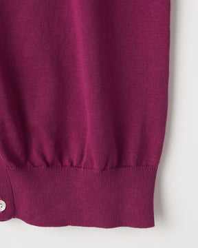 14G天竺 コットン 襟付きカーディガン　SL10S-1110