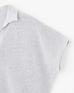 10G天竺 リネン×ポリエステル  スキッパー　SL10S-1114