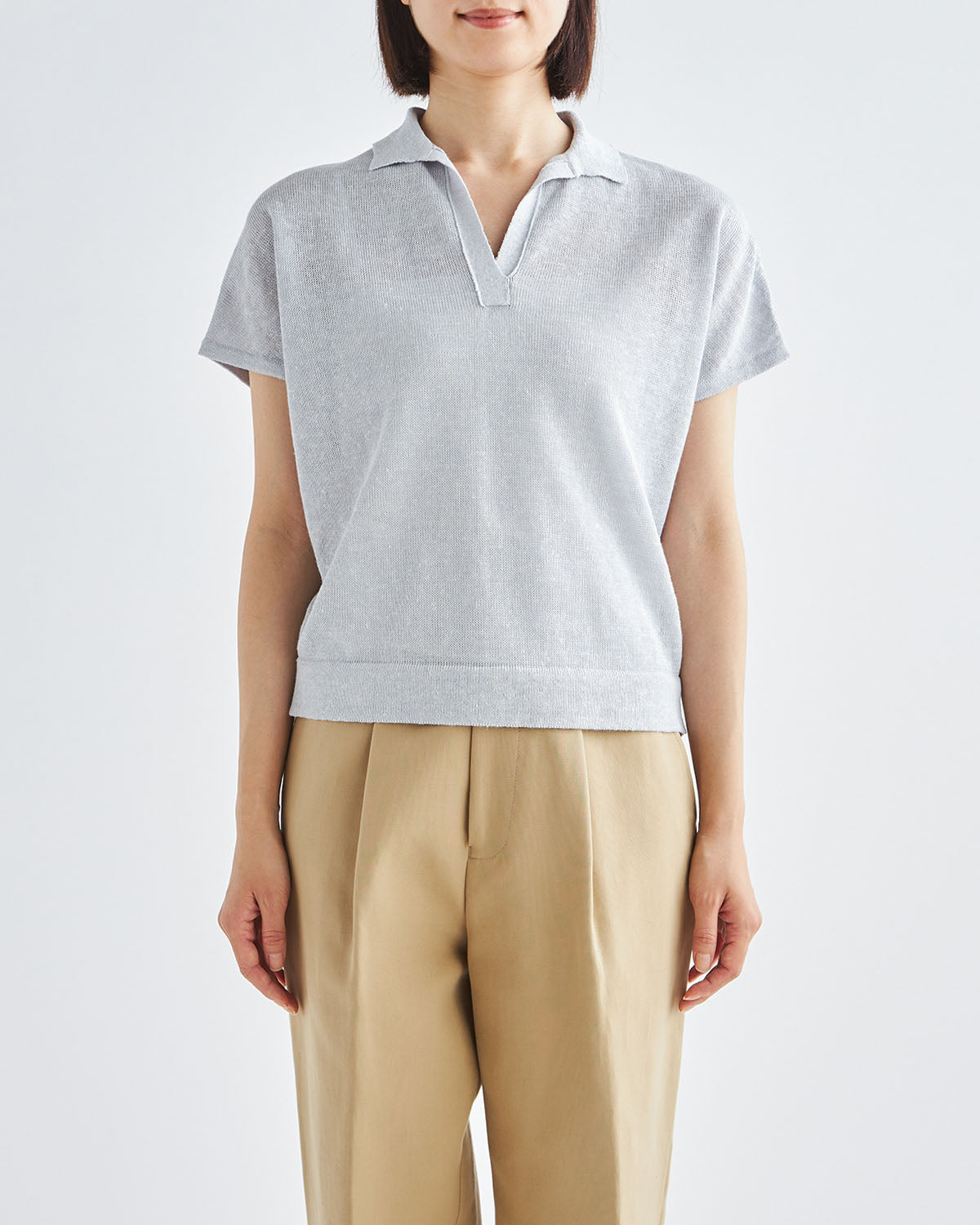 ライトグレー　H166cm　着用サイズ：1