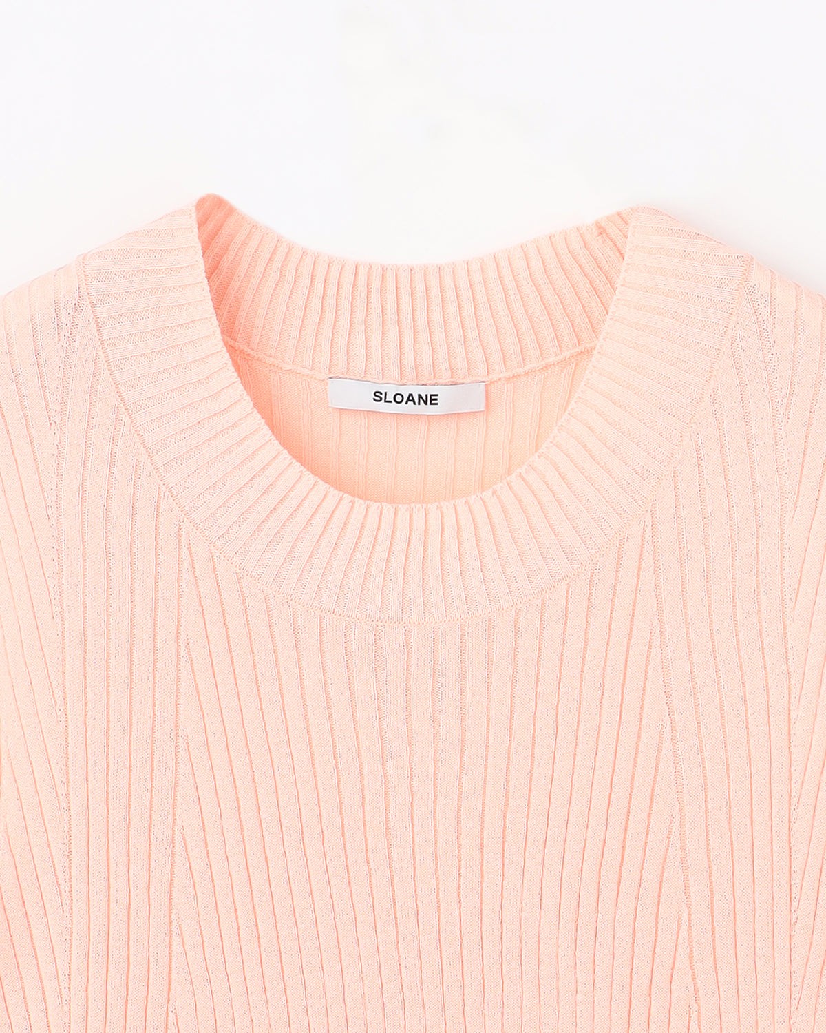 14Gワイドリブ 和紙×ポリエステル ノースリーブ　Uネック　SL10S-1116