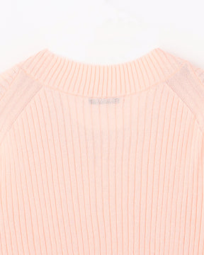 14Gワイドリブ 和紙×ポリエステル ノースリーブ　Uネック　SL10S-1116