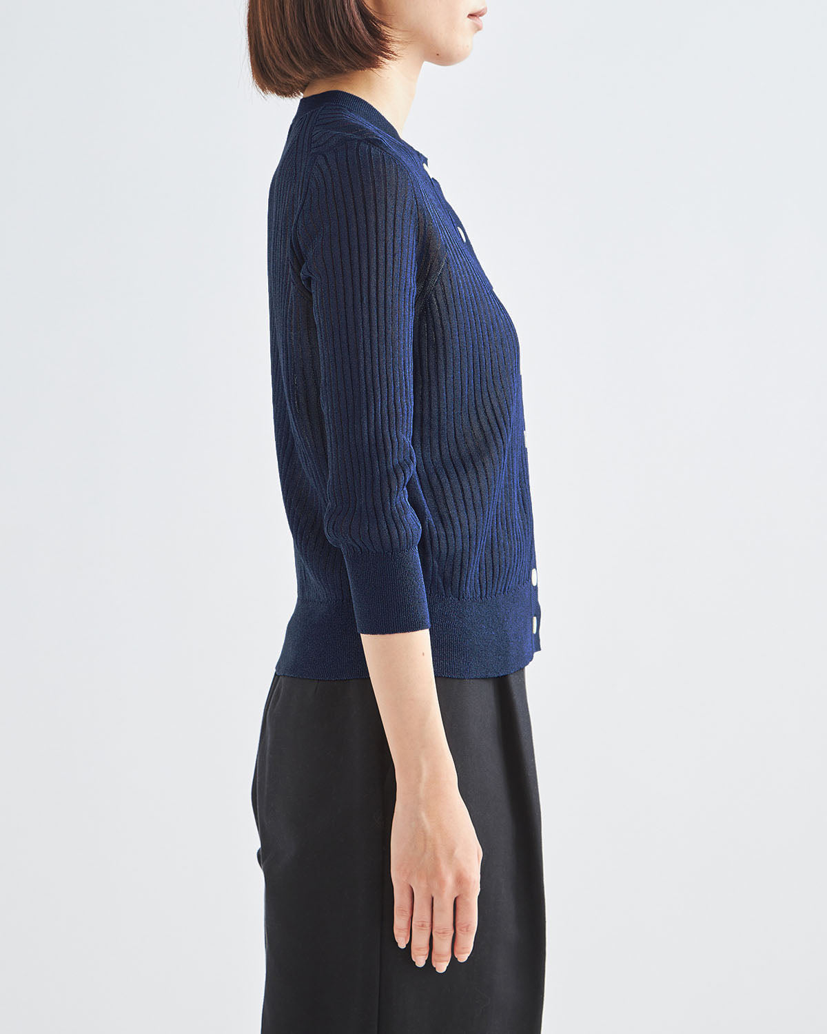 ブルー　H166cm　着用サイズ：1