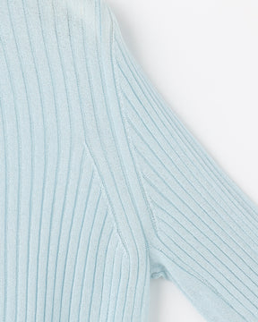 14Gワイドリブ 和紙×ポリエステル  ７分袖クルーネックカーディガン　SL10S-1117　