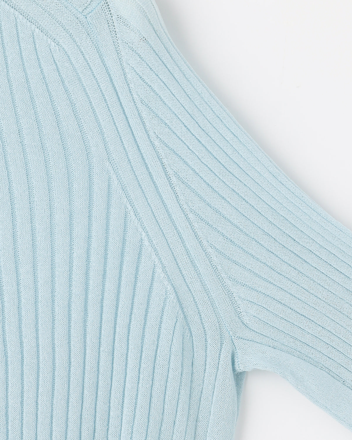 14Gワイドリブ 和紙×ポリエステル  ７分袖クルーネックカーディガン　SL10S-1117　