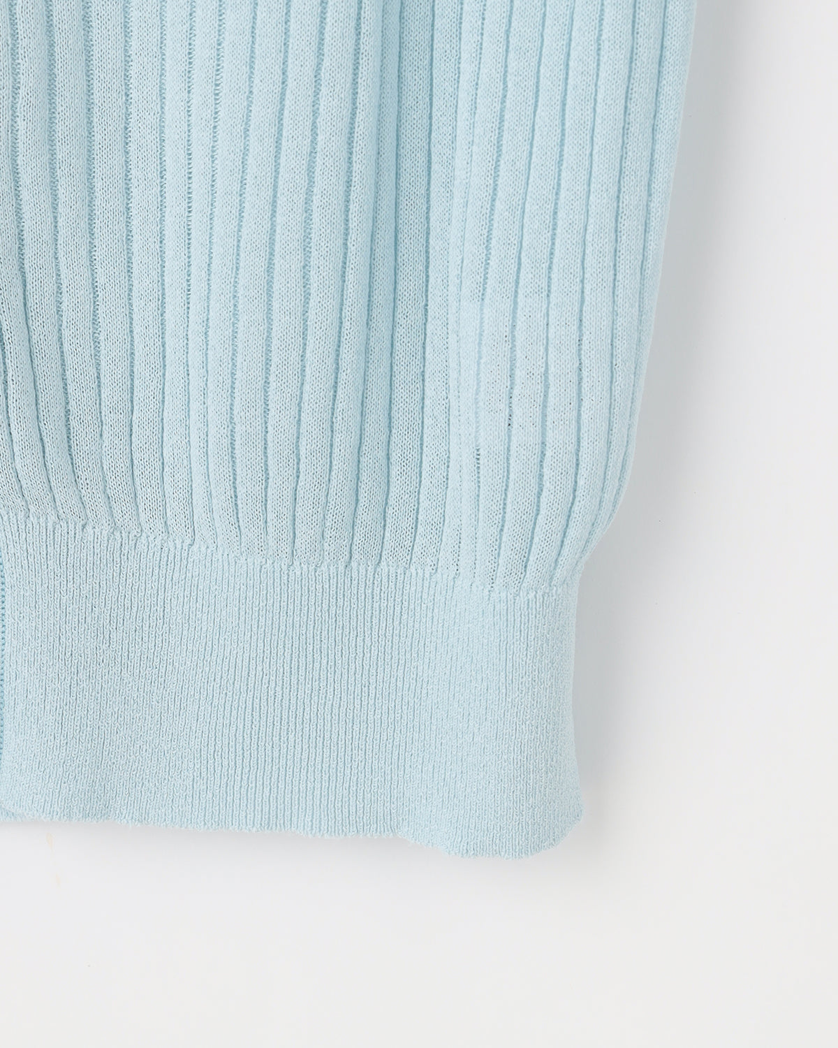 14Gワイドリブ 和紙×ポリエステル  ７分袖クルーネックカーディガン　SL10S-1117　