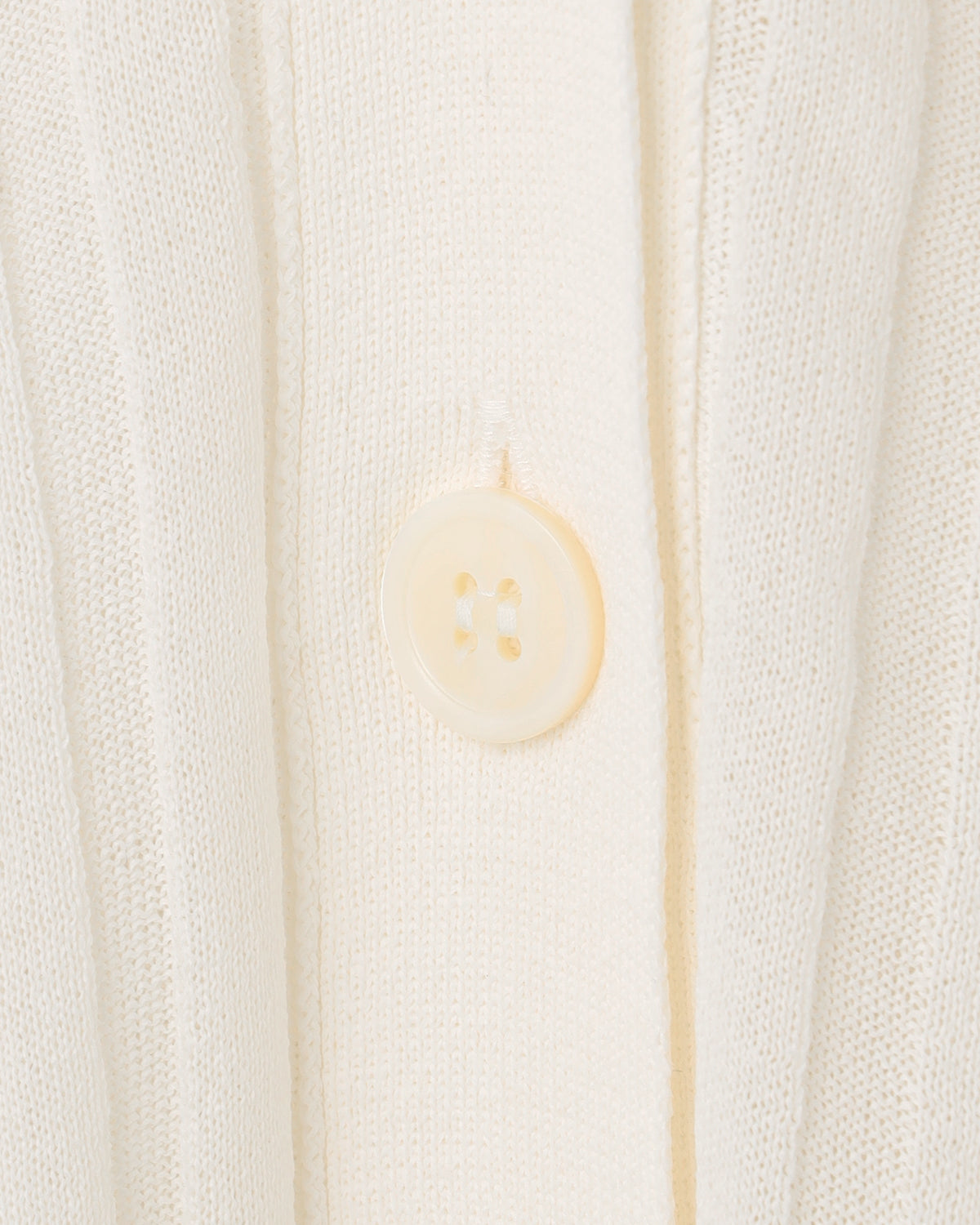 14Gワイドリブ 和紙×ポリエステル ショート丈Vネックカーディガン　SL10S-1118