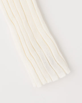 14Gワイドリブ 和紙×ポリエステル ショート丈Vネックカーディガン　SL10S-1118