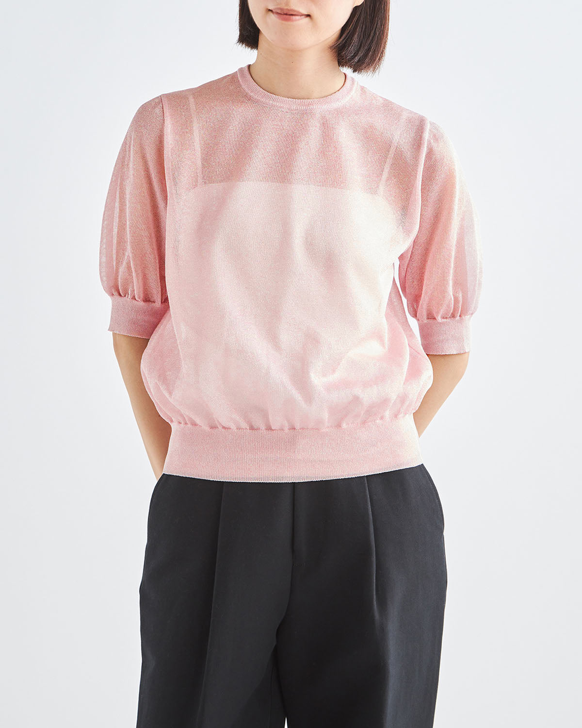 ピンク　H166cm　着用サイズ：2