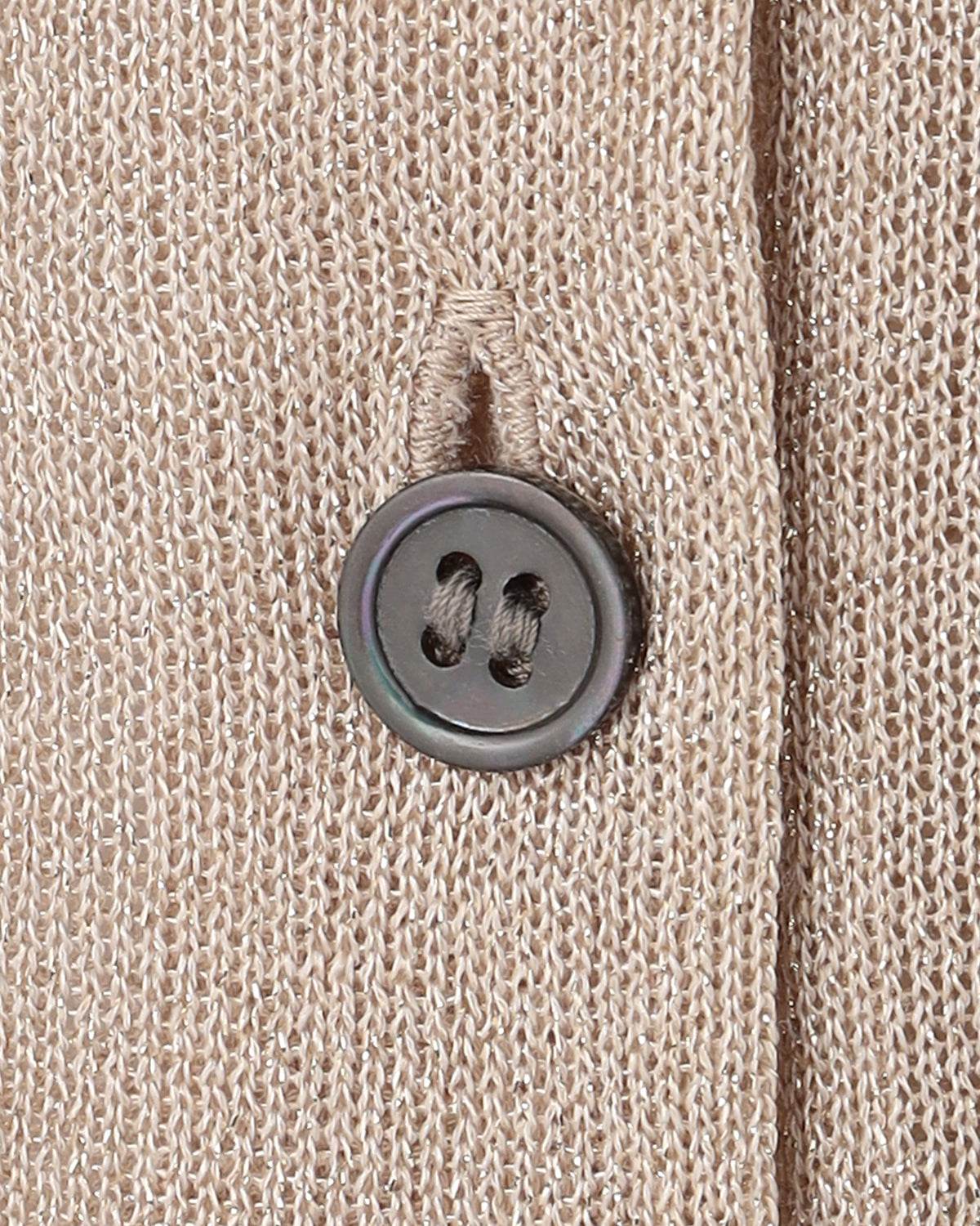 12G二重臼天竺 ラメシアー半袖ポロ　SL10S-1124