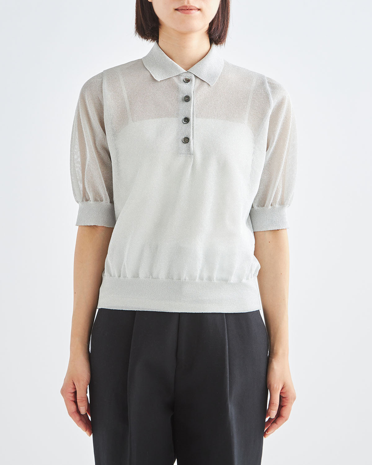 ライトグレー　H166cm　着用サイズ：2