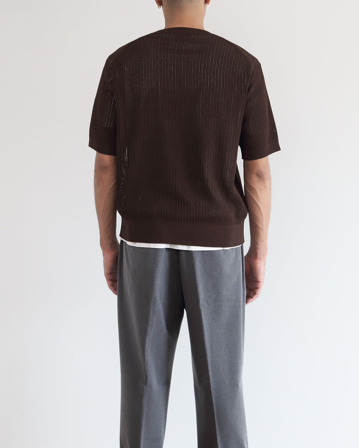 ブラウン　H178cm　着用サイズ：5