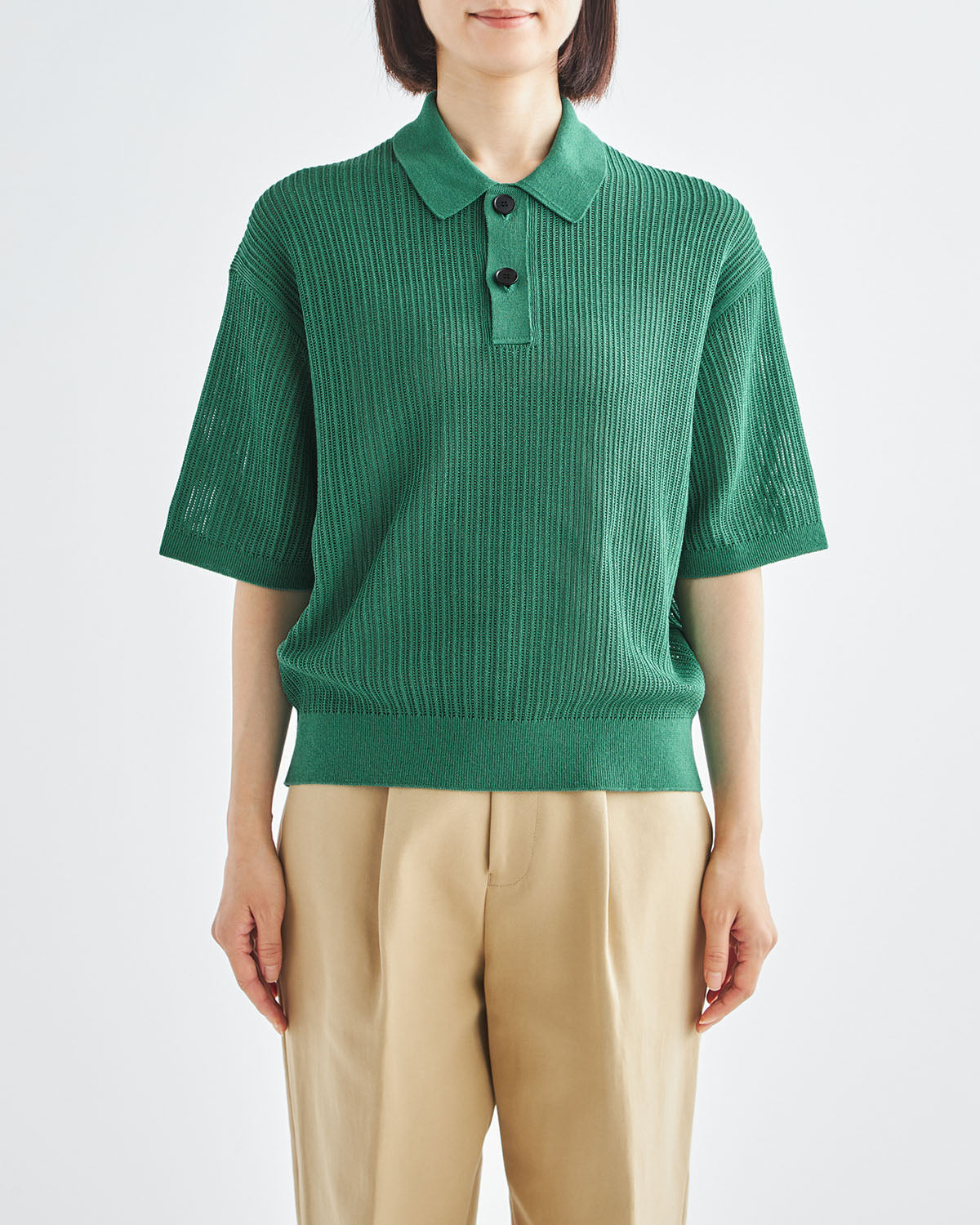 グリーン　H166cm　着用サイズ：2