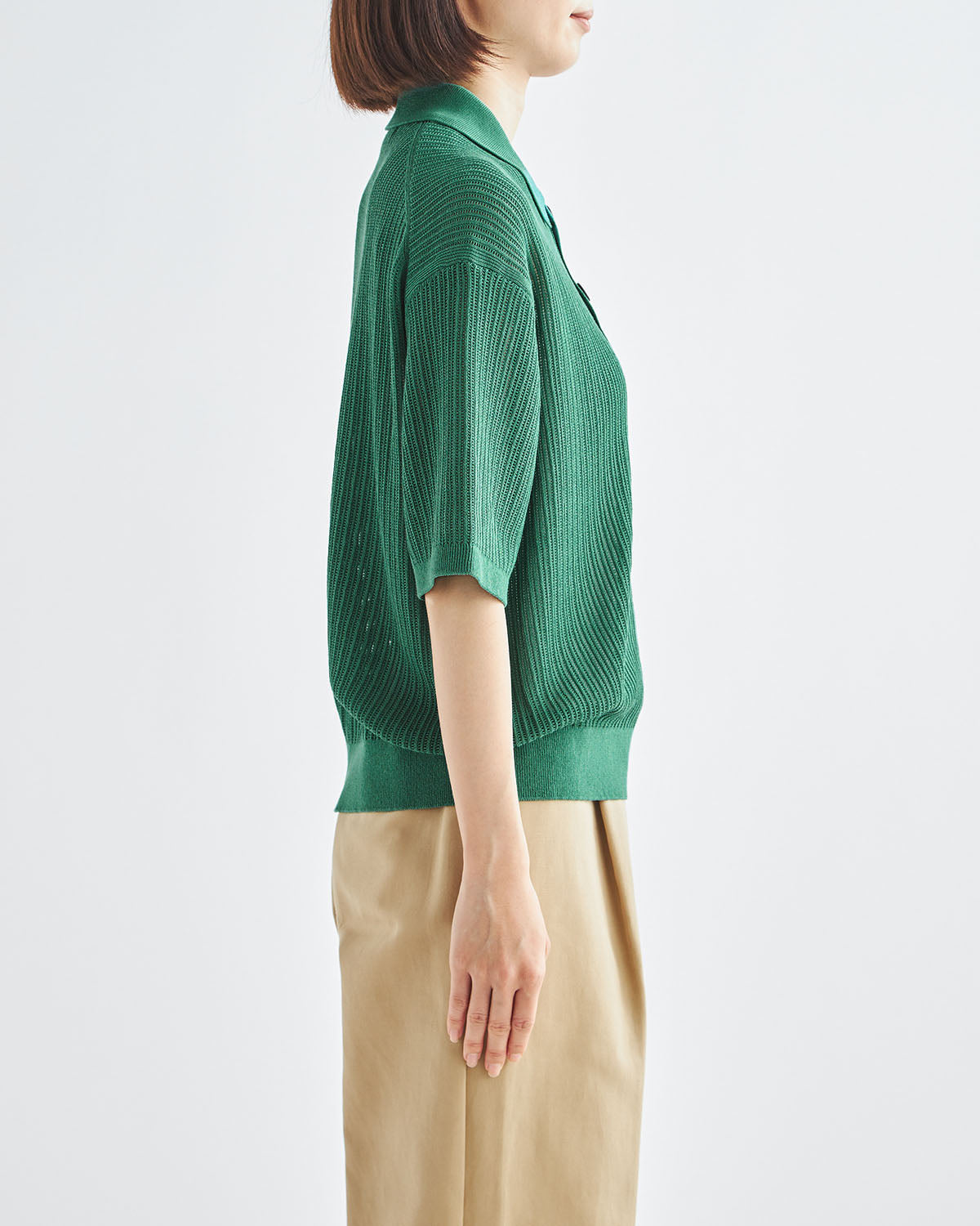 グリーン　H166cm　着用サイズ：2