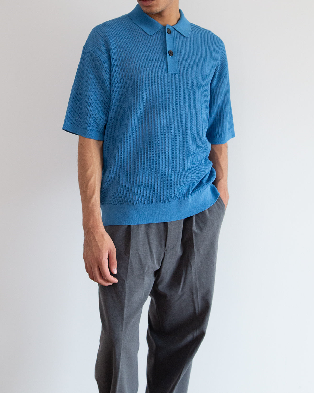 ブルー　H178cm　着用サイズ：5