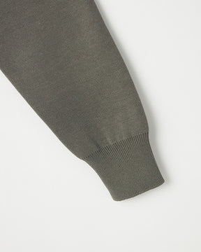 12G天竺 ダブルフェイス  セミラグランスリーブクルーネック　SL10S-1170