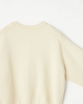 12G天竺 ダブルフェイス クルーネック カーディガン　SL10S-1171