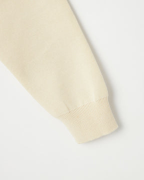 12G天竺 ダブルフェイス クルーネック カーディガン　SL10S-1171