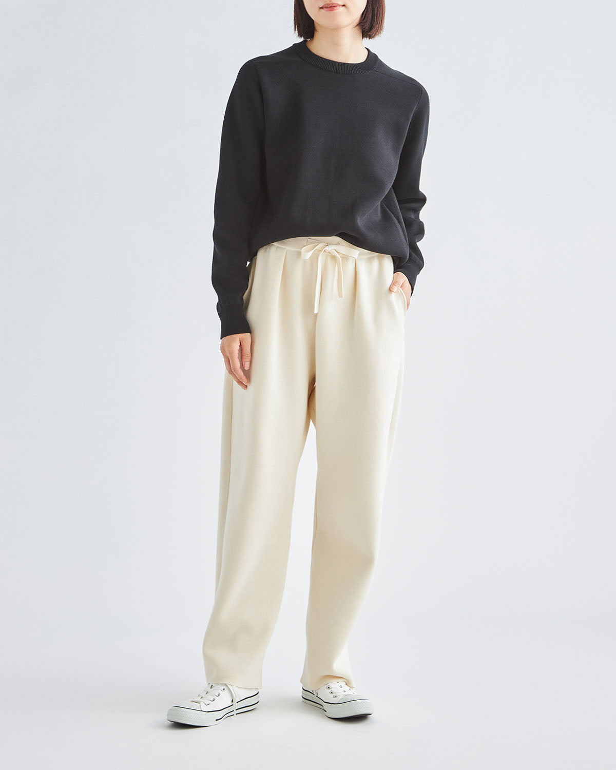 アイボリー　H166cm　着用サイズ：3　トップス：SL10S-1170