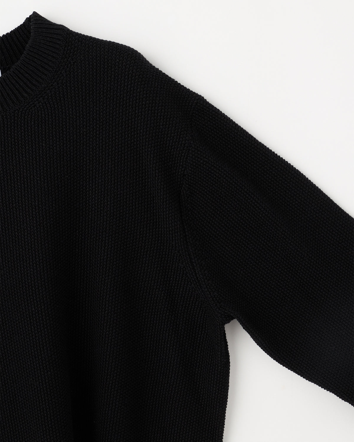 7Gリンクス鹿の子編み コットン クルーネック　SL10S-1173