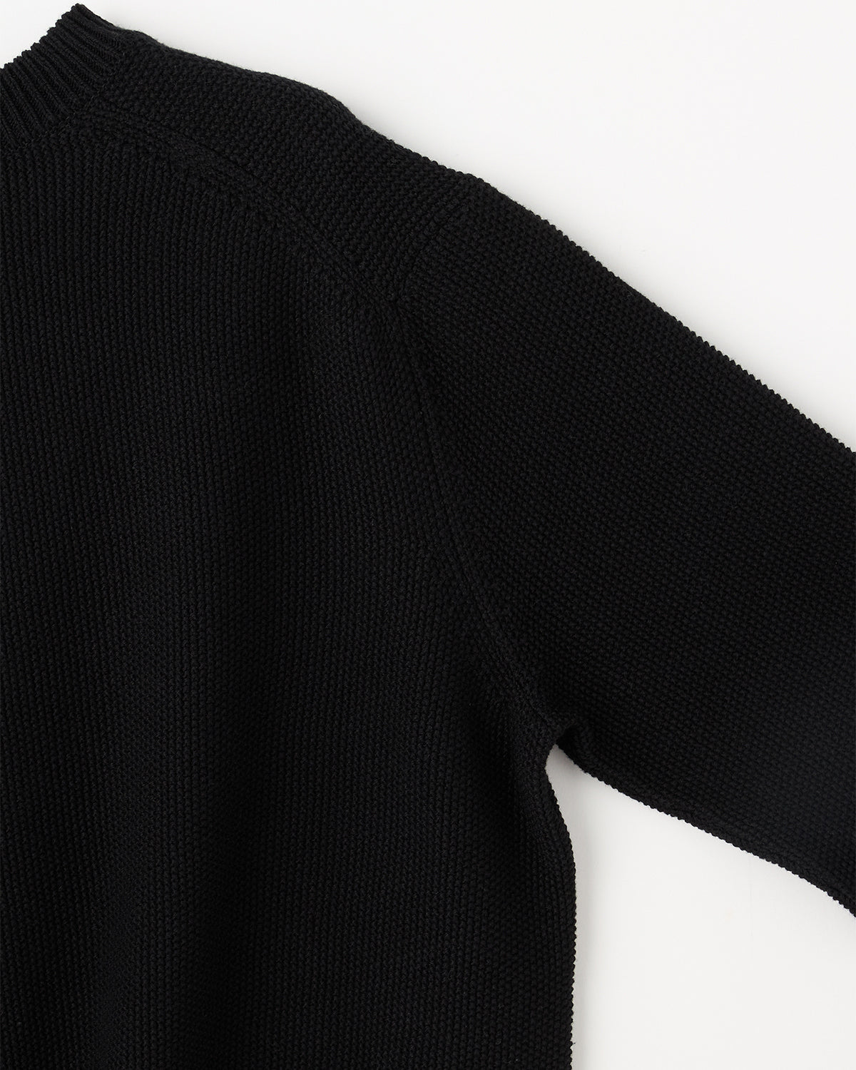 7Gリンクス鹿の子編み コットン クルーネック　SL10S-1173