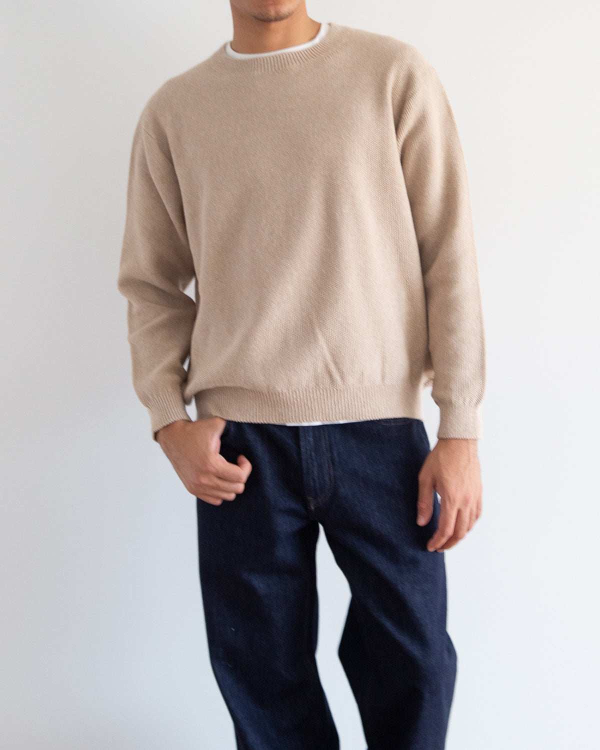 ベージュ　H178cm　着用サイズ：5