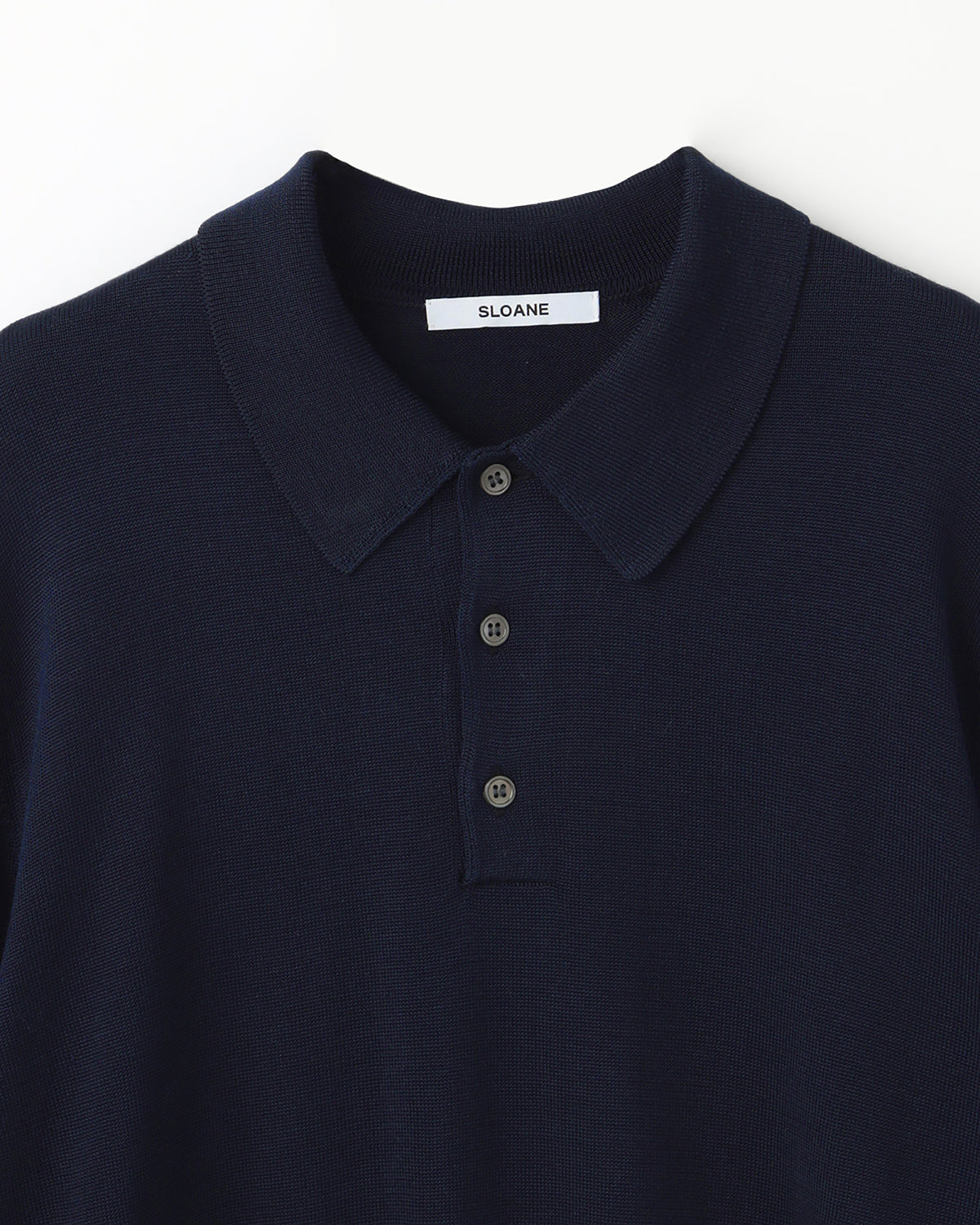 12G天竺 シルク ポロ　SL10S-1196