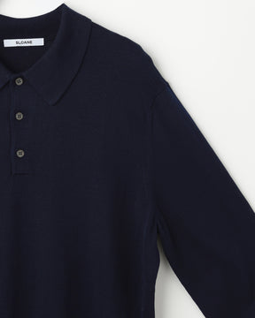 12G天竺 シルク ポロ　SL10S-1196