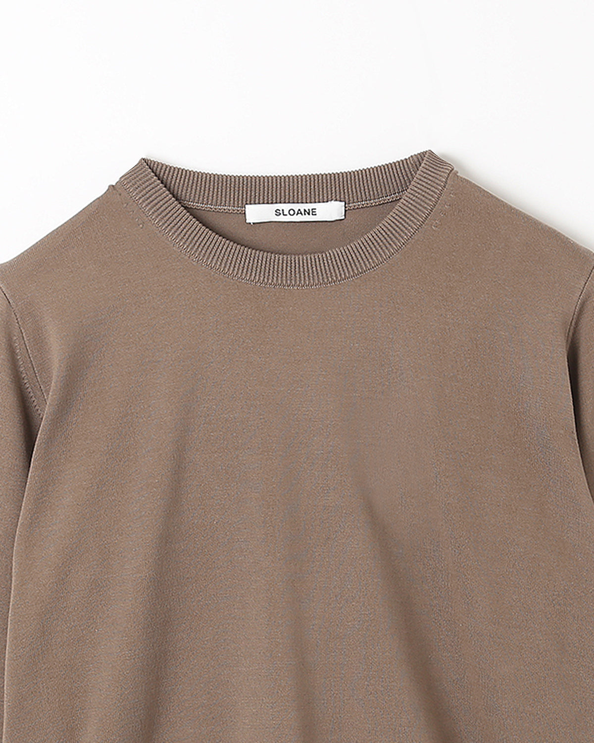 30G天竺コットンクルーネック　SL10S-1197