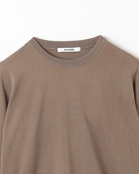 30G天竺コットンクルーネック　SL10S-1197