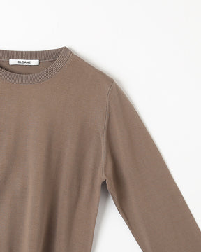 30G天竺コットンクルーネック　SL10S-1197