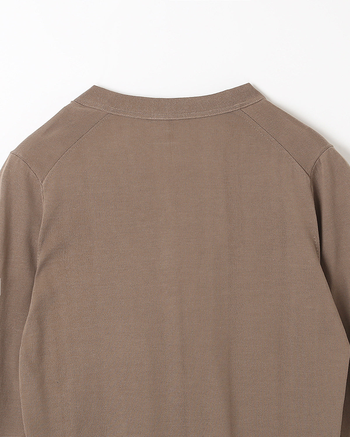 30G天竺コットン　Vネックカーディガン　SL10S-1200