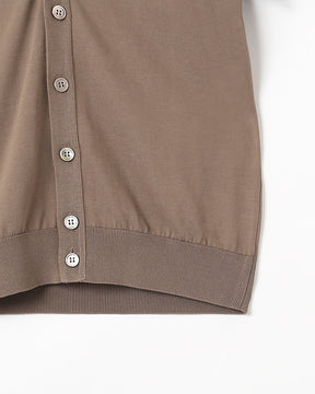 30G天竺コットン　Vネックカーディガン　SL10S-1200