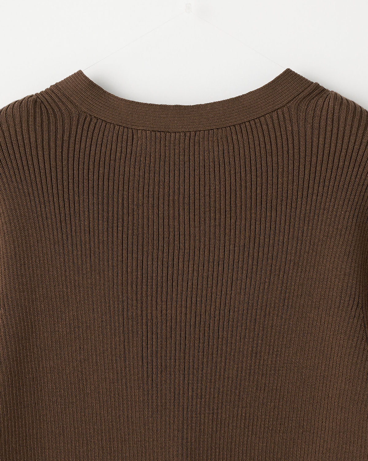 14Gリブ コットン 5分袖ラウンドネック　SL10S-1202