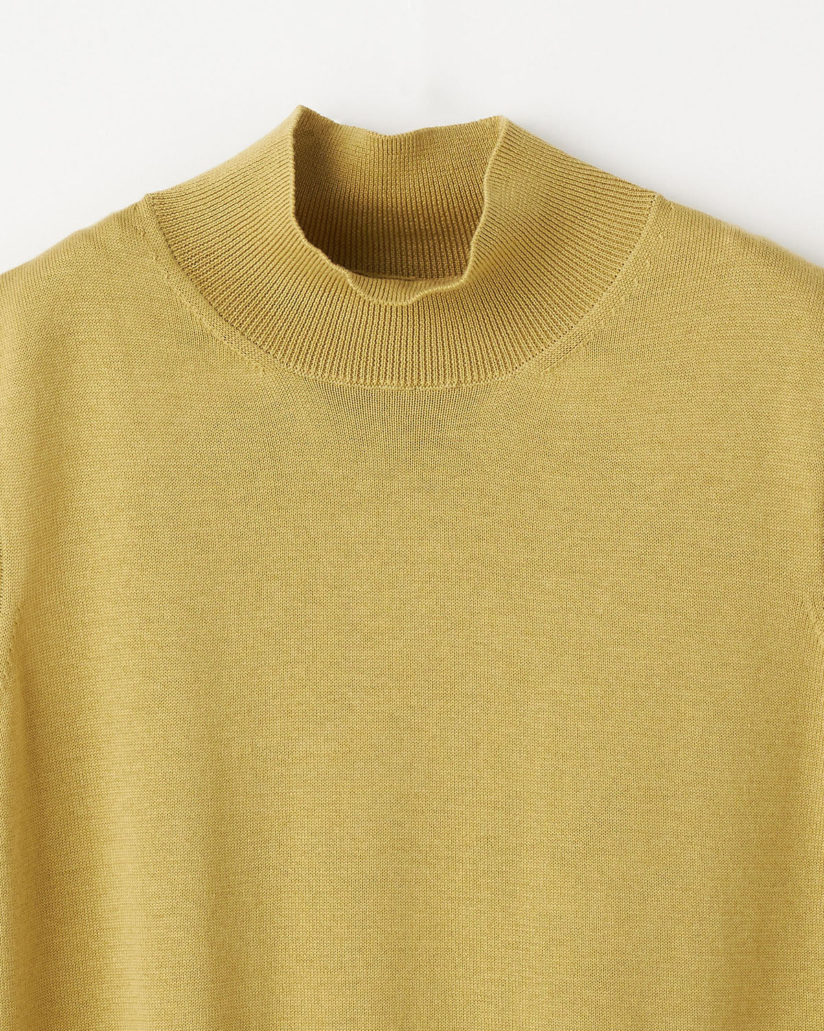 14G天竺 コットン ノースリーブハイネック　SL10S-1204