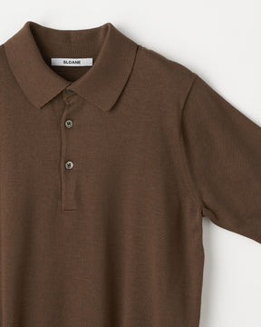 14G天竺 コットン 半袖ポロ　SL10S-556